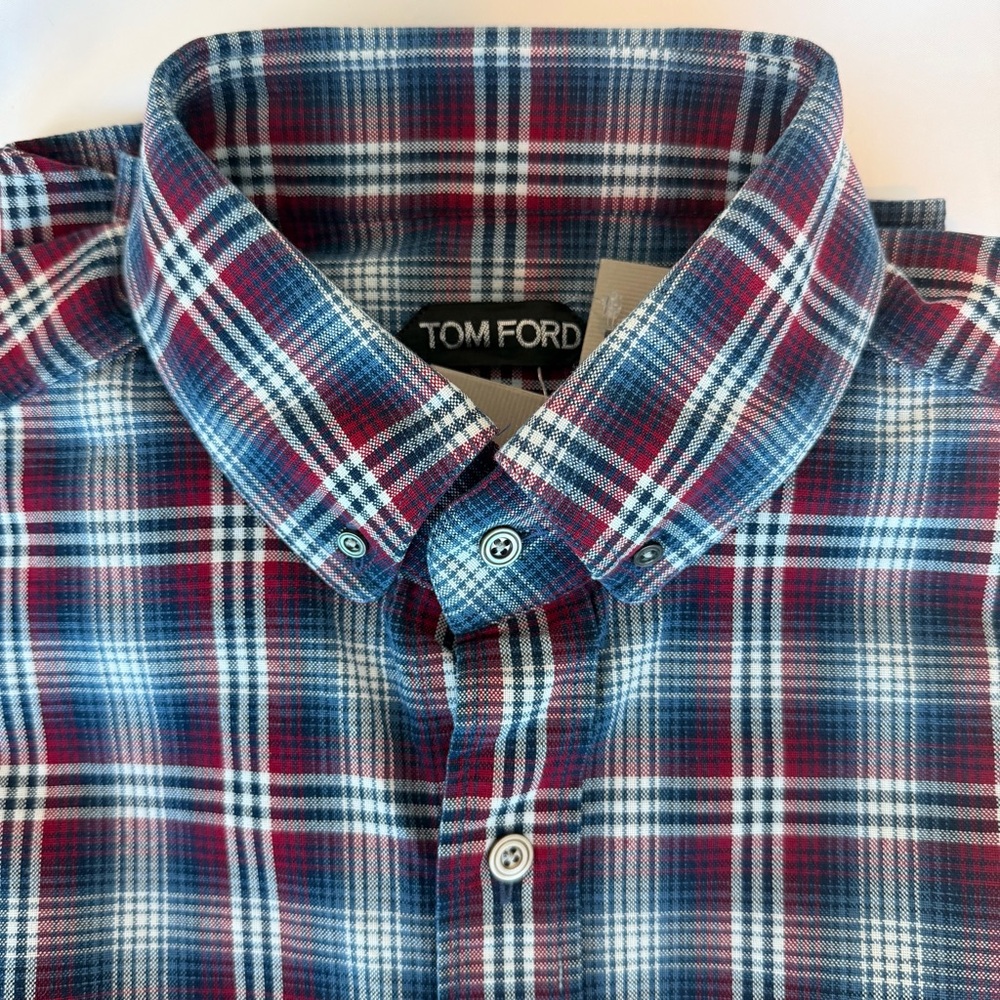 Tom Ford NWT Men's Dress Shirt Made in ITALY Size 42 / 16.5
